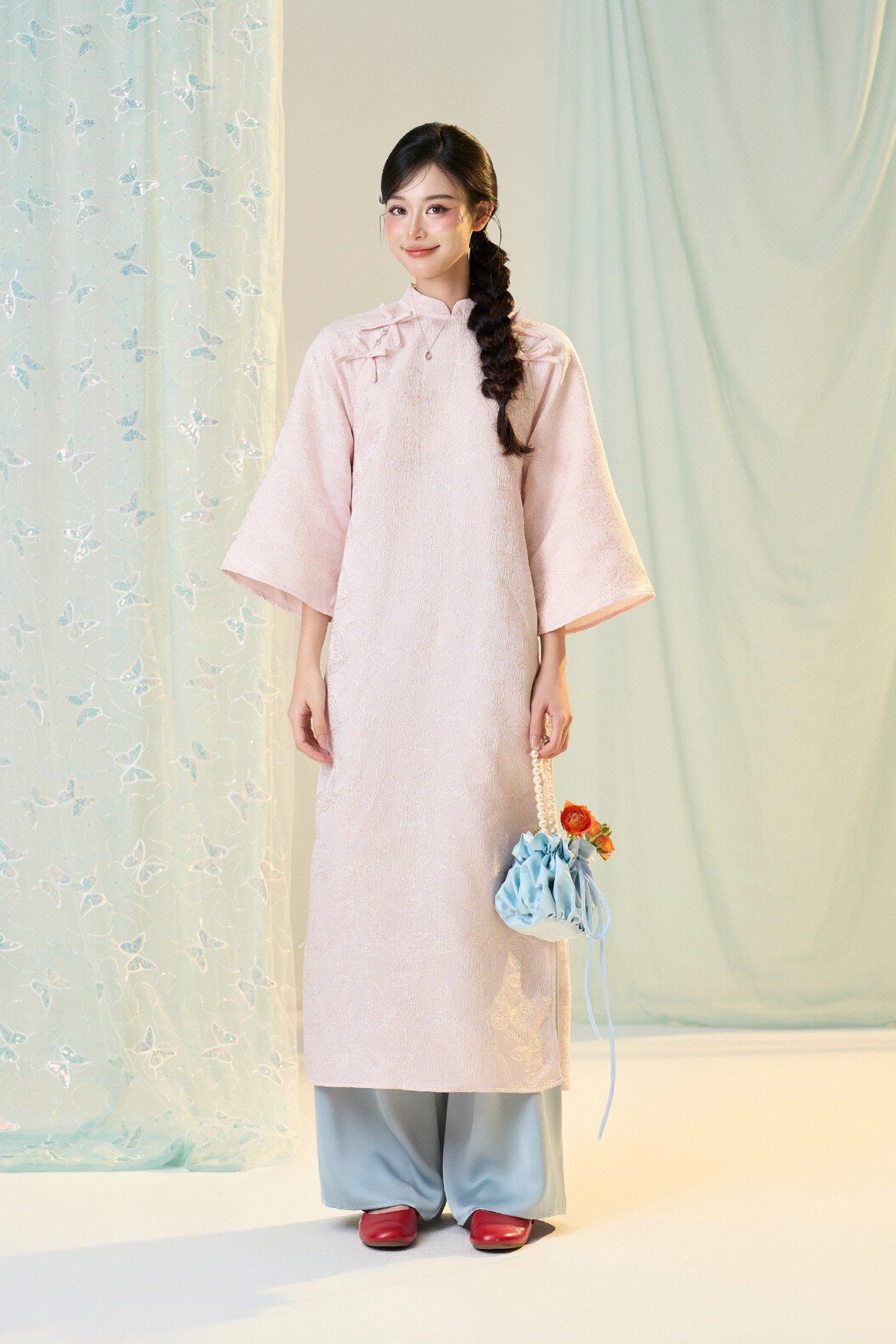 Áo Dài Hồng Điệp