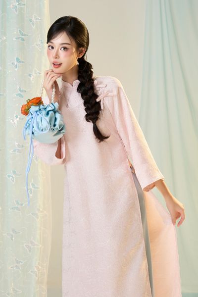  Áo Dài Hồng Điệp 