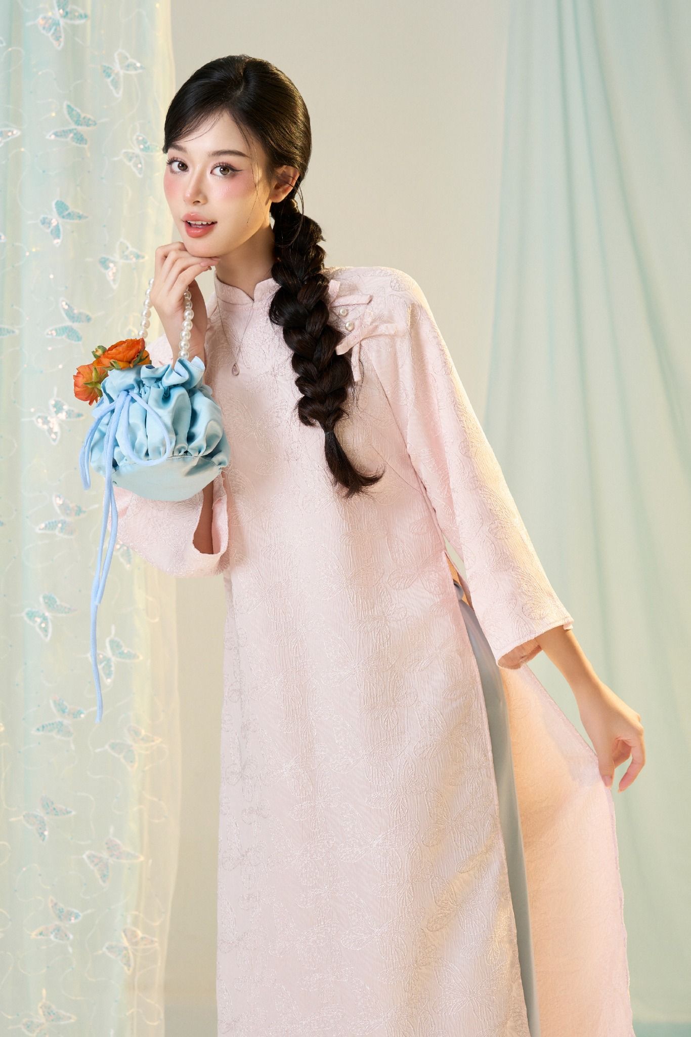 Áo Dài Hồng Điệp