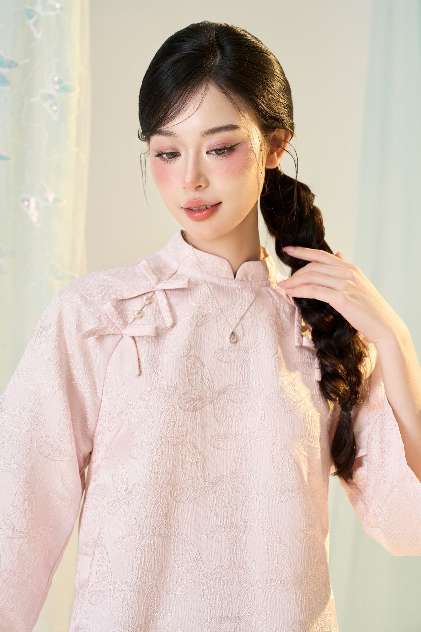 Áo Dài Hồng Điệp