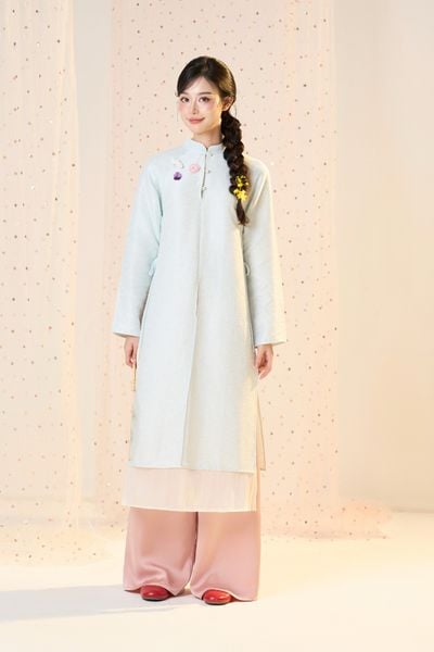  Áo dài Thiên Thanh 