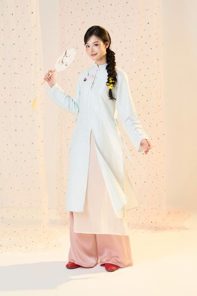  Áo dài Thiên Thanh 