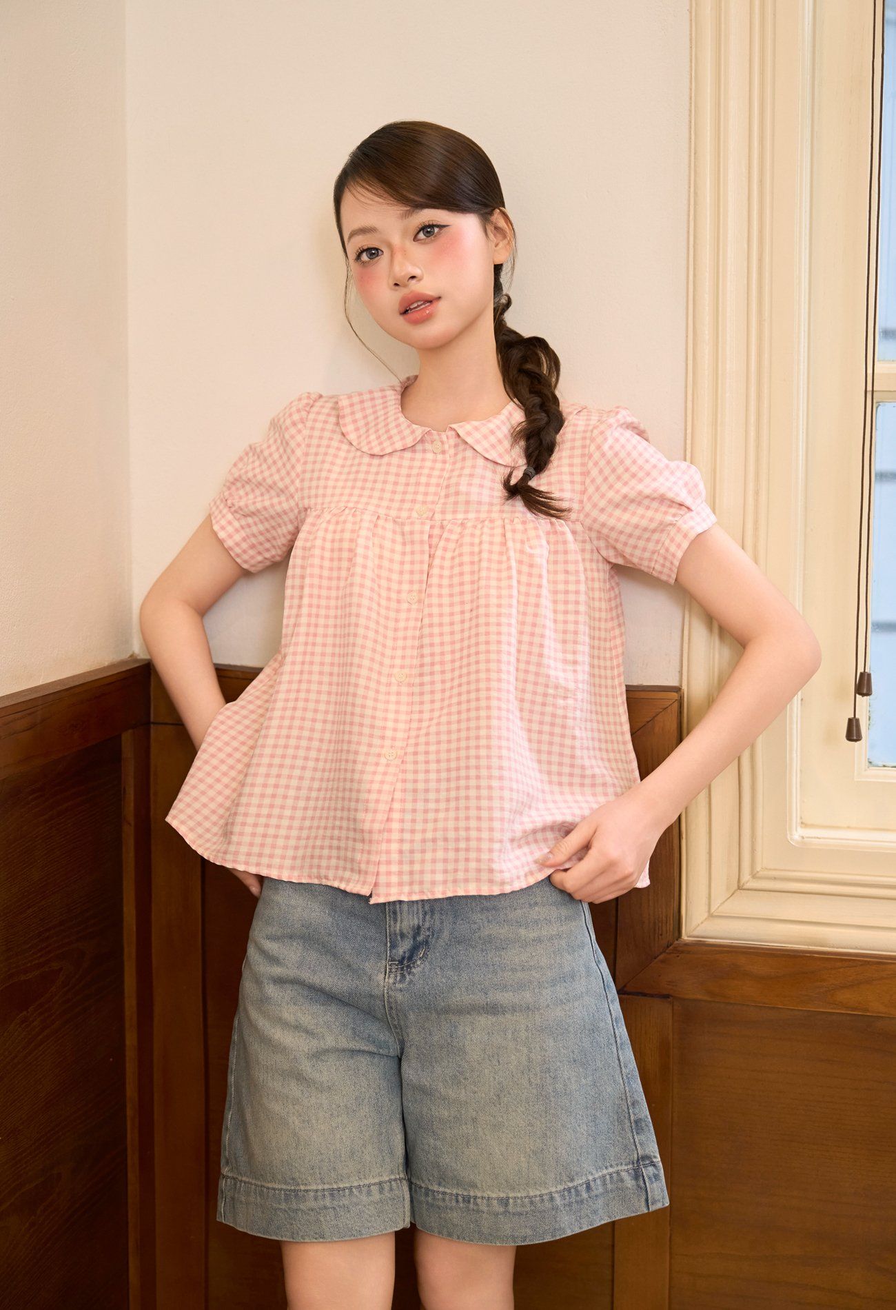 Baby Gingham Top