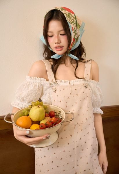  Floral Dungaree 