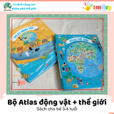  Bộ Atlas thế giới & Atlas động vật mở rộng 