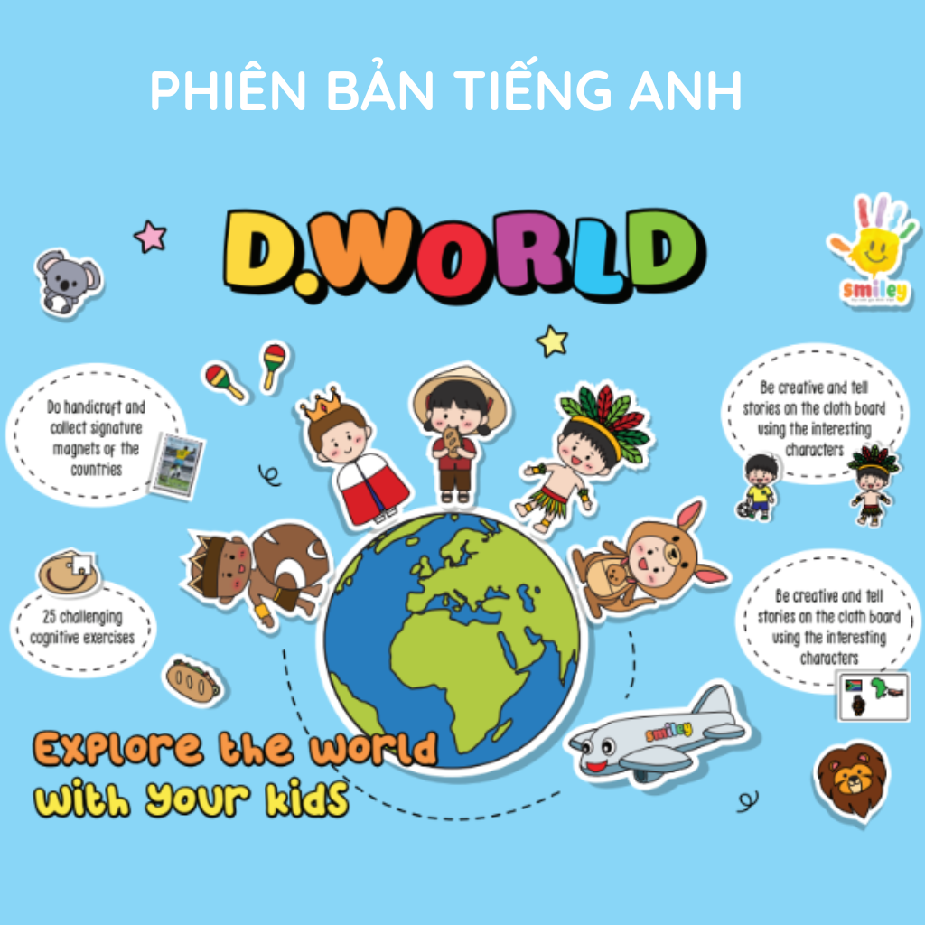  [ENGLISH] 5 continents, 5 countries | Vietnam, England, Brazil, South Africa, Australia 