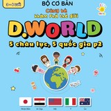  Bộ cơ bản - D.World 5 Châu lục, 5 quốc gia | Nhật Bản, Ý, Mỹ, Ai Cập, Úc 