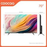  Google Tivi Coocaa 70Y72 4K 70 inch 