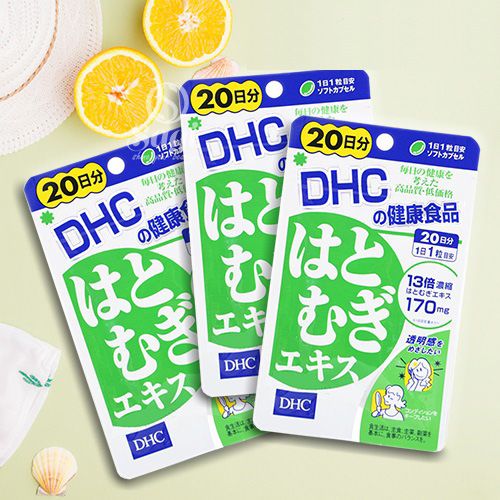  Viên uống Dưỡng trắng da Hatomugi DHC 20 viên (20 ngày) 