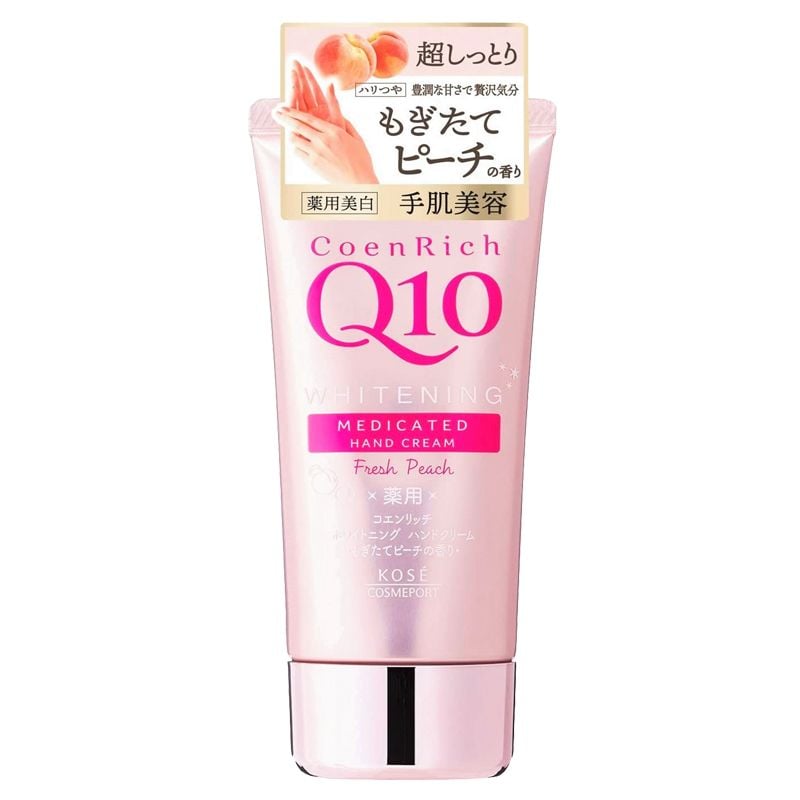  Kem dưỡng ẩm trắng da tay Kose Q10 Deep Moisture Cream (80g) 