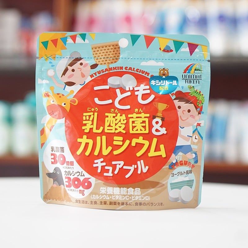  Kẹo bổ sung Canxi và Lactic Unimart Riken (90 viên) 