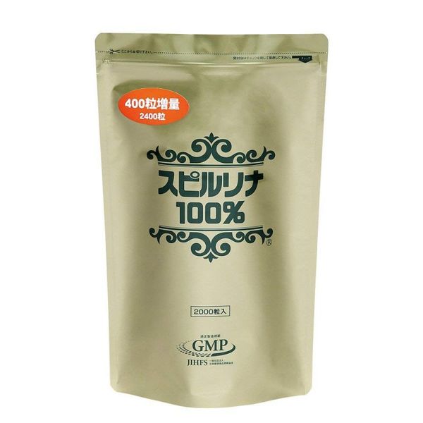  Tảo xoắn Spirulina Nhật Bản dạng túi (2400 viên) 