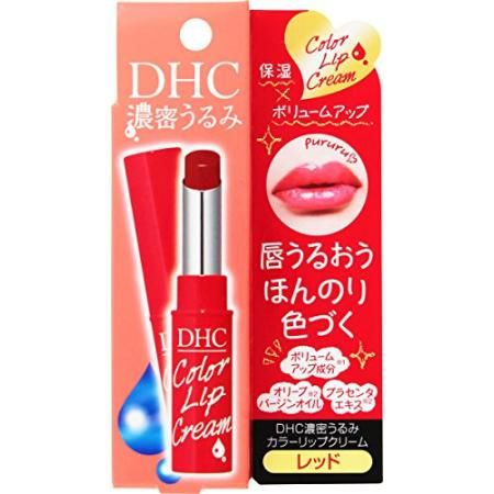  Son dưỡng môi DHC Color Lip Cream 1.5g dưỡng ẩm, trị nẻ và khô môi 