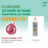  NƯỚC RỬA TAY NHANH CLINCARE 500ML (HỒNG) 