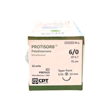  CHỈ PHẪU THUẬT TỰ TIÊU TAN CHẬM CPT PROTISORB® POLYDIOXANONE SỐ 6/0 - PD07A13 (hộp 12 tép) 