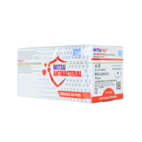  CHỈ TAN TỔNG HỢP ĐA SỢI MERIL MITSU AB (POLYGLACTIN 910 CÓ CHẤT TRICLOSAN) SỐ 4/0, DÀI 70CM, KIM TRÒN 1/2C, DÀI 22MM, PGT400310 (HỘP 12 TÉP) 