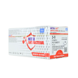  CHỈ TAN TỔNG HỢP ĐA SỢI MERIL MITSU AB (POLYGLACTIN 910 CÓ CHẤT TRICLOSAN) SỐ 3/0, DÀI 70CM, KIM TRÒN 1/2C, DÀI 22MM, PGT300311 (HỘP 12 TÉP) 