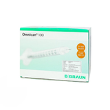  ỐNG CHÍCH B|Braun OMNICAN 1C: 40đv (đỏ) / 100đv (cam) (hộp 100 cái) 