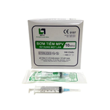  BƠM TIÊM VÔ TRÙNG SỬ DỤNG MỘT LẦN VIỆT NAM MPV 10ML/CC - KIM 23G X 1 (hộp 100 cây) 