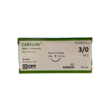  CHỈ PHẪU THUẬT KHÔNG TIÊU DÙNG TRONG THẨM MỸ CPT CARELON NYLON số 3/0 - M20E20 (hộp 24 tép) 