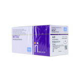  CHỈ TAN TỔNG HỢP ĐA SỢI MERIL MITSU (POLYGLACTIN 910) SỐ 4/0, DÀI 70CM, KIM TRÒN 1/2C, DÀI 22MM, PGN400310 (HỘP 12 TÉP) 
