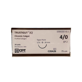  CHỈ PHẪU THUẬT TỰ TIÊU TAN CHẬM CPT TRUSTIGUT® (C) CHROMIC CATGUT số 4/0 - C20A26 (hộp 24 tép) 