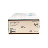  CHỈ PHẪU THUẬT TỰ TIÊU TAN CHẬM CPT TRUSTIGUT® (C) CHROMIC CATGUT số 4/0 - C200 (hộp 24 tép) (KHÔNG KIM) 