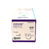  CHỈ PHẪU THUẬT TỰ TIÊU CPT CARESORB® POLYGLACTIN 910 số 4/0 - GT15A20 (hộp 12 tép) 