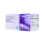  CHỈ TAN TỔNG HỢP ĐA SỢI MERIL MITSU (POLYGLACTIN 910) SỐ 3/0, DÀI 75CM, KIM TRÒN 1/2C, DÀI 26MM, PGN309120 (HỘP 12 TÉP) 