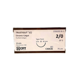  CHỈ PHẪU THUẬT TỰ TIÊU TAN CHẬM CPT TRUSTIGUT® (C) CHROMIC CATGUT số 2/0 - C30A36 (hộp 24 tép) 