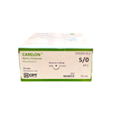  CHỈ PHẪU THUẬT KHÔNG TIÊU DÙNG TRONG THẨM MỸ CPT CARELON NYLON số 5/0 - M10E13 (hộp 24 tép) 