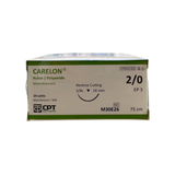  CHỈ PHẪU THUẬT KHÔNG TIÊU DÙNG TRONG THẨM MỸ CPT CARELON NYLON số 2/0 - M30E26 (hộp 24 tép) 