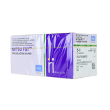  CHỈ TAN NHANH TỔNG HỢP ĐA SỢI MERIL MITSU FST (POLYGLACTIN 910) SỐ 5/0, DÀI 45CM, KIM TAM GIÁC NGƯỢC 3/8C, DÀI 11MM, PGF509915 (HỘP 12 TÉP) 
