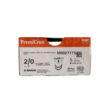  CHỈ PHẪU THUẬT KHÔNG TIÊU TỔNG HỢP B|BRAUN PREMICRON® Số 2 - M0027151 / M0027181 / M0027775 (hộp 6 tép) 