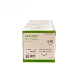  CHỈ PHẪU THUẬT KHÔNG TIÊU DÙNG TRONG THẨM MỸ CPT CARELON NYLON Số 6/0 - M07D13/ M07D13 (BLUE)/ M07E13 (hộp 12 tép) 