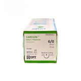  CHỈ PHẪU THUẬT KHÔNG TIÊU DÙNG TRONG THẨM MỸ CPT CARELON NYLON Số 6/0 - M07D13/ M07D13 (BLUE)/ M07E13 (hộp 12 tép) 