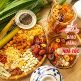 Chè Dưỡng Nhan 12 Vị Đầy Đủ Nguyên Liệu Nấu 15 - 20 Chén - Set Tự Nấu 