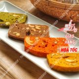 Bánh Biscotti Nguyên Cám Ngủ Cốc Mix Vani, Chocolate, Dâu Tây & Trà Xanh - Lon 300gr 
