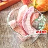  Đào Sấy Thăng Hoa / Đào Sấy Giòn ( Đào Vàng Sấy Đông Khô ) Túi 500Gram 