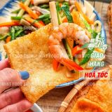  Bánh Phồng Tôm Vuông Năm Căn Cà Mau ( 100% Thịt Tôm Tươi ) - Hộp 500Gr 