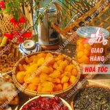  Ô Mai Xí Muội Mơ Vàng ( Xí Muội Đào Vàng) Lon 500Gram & Lon 200Gram - Không Hạt 