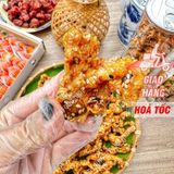  Chân Gà Rút Xương Sấy Giòn Sốt Cháy Tỏi Túi 1Kg - Ăn Liền 