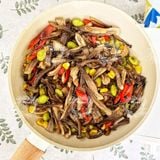  Nấm Lộc Nhung Khô (Nấm Nhung Hươu - Nấm Nhung Gạc) Túi 100Gr 