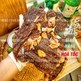  Khô Bò Miếng Rim Tỏi Ớt (Khô Bò Ước) Túi 200Gr (Hút Chân Không) 