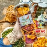  Khoai Lang Vàng Mix Tím Lát Sấy Mật Ong - Lon 200gr 
