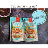  Hạt Dinh Dưỡng Sữa Chua Trái Cây Meizhoushike Yogurt, Nuts Oatmeal - Gói Màu Xanh 400Gr 