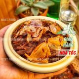  Khô Bò Miếng Rim Tỏi Ớt (Khô Bò Ước) Túi 200Gr (Hút Chân Không) 