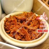  Khô Mực Xé Sợi Tẩm Vị Bình Định - Lon 300Gr 