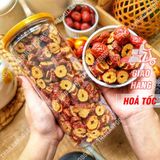  Táo Lát Đỏ Tân Cương Sấy Khô Lon 300gr 