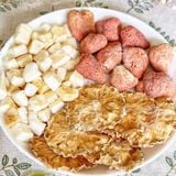  Combo 30 Gói Trà Detox Mix DÂU THƠM DỪA + Tặng Bình Thủy Tinh (Trà hoa quả Sấy Khô - Trà Thảo Mộc) 